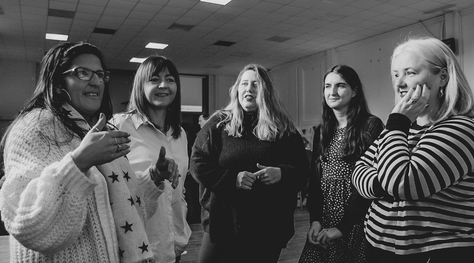 Group image showing 5 women